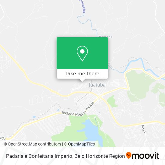 Padaria e Confeitaria Imperio map