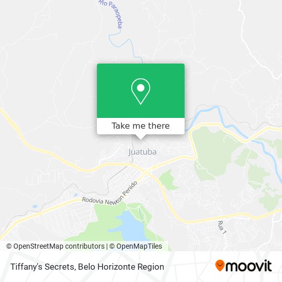 Tiffany's Secrets map
