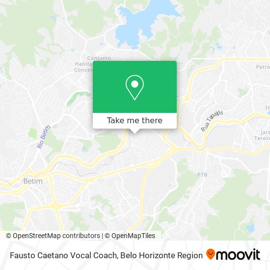 Fausto Caetano Vocal Coach map
