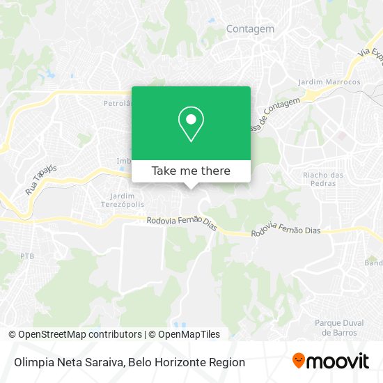 Olimpia Neta Saraiva map