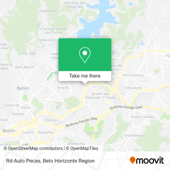 Rd-Auto Pecas map