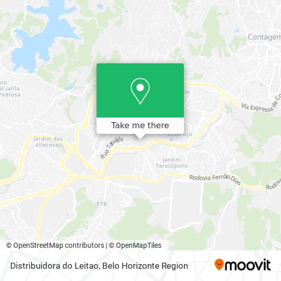 Distribuidora do Leitao map