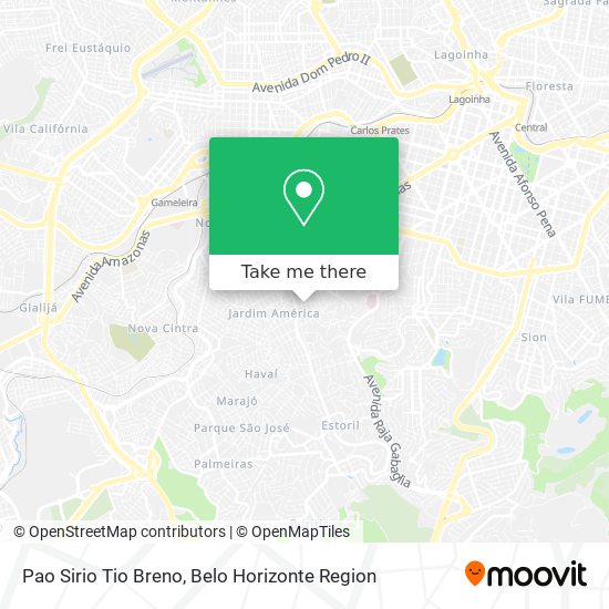 Pao Sirio Tio Breno map