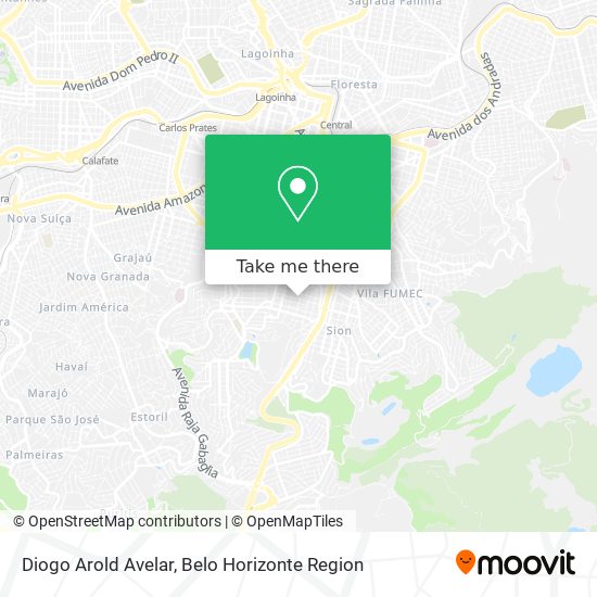 Mapa Diogo Arold Avelar