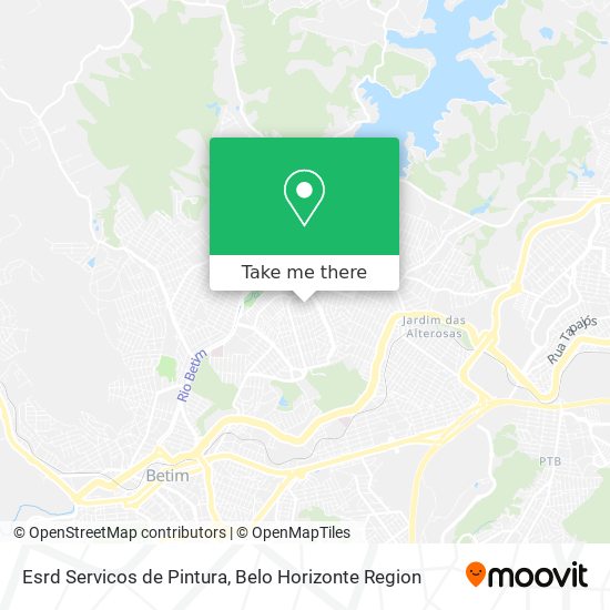 Esrd Servicos de Pintura map