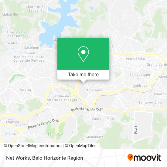 Net Works map
