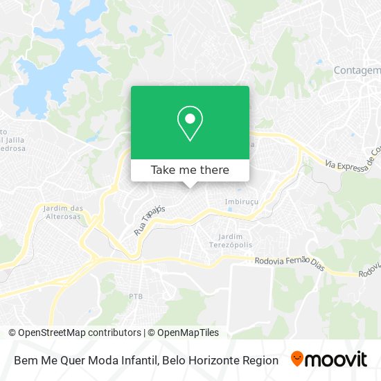 Bem Me Quer Moda Infantil map
