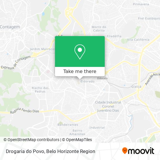 Drogaria do Povo map