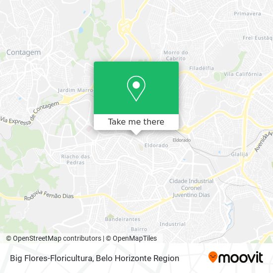 Big Flores-Floricultura map