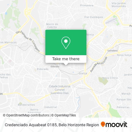 Credenciado Aquabeat 0185 map