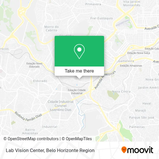 Lab Vision Center map