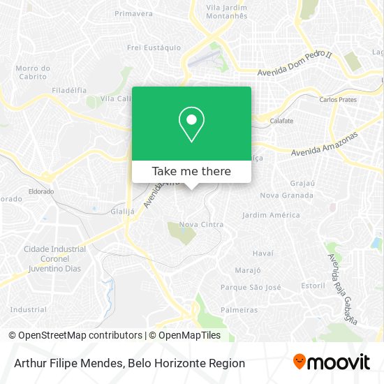Mapa Arthur Filipe Mendes