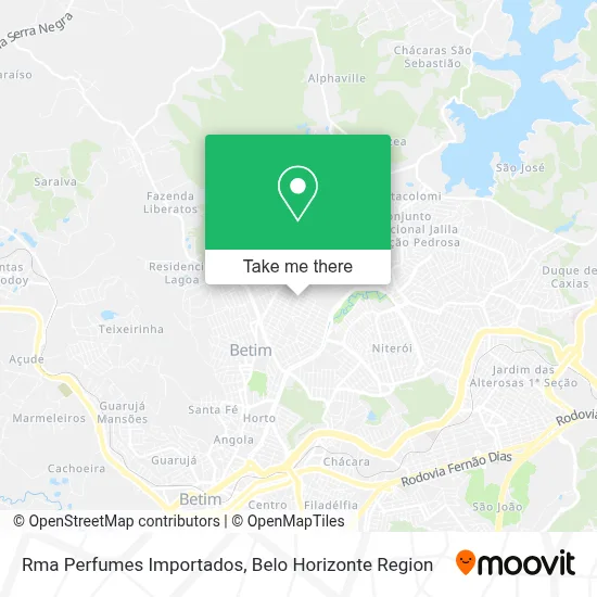 Rma Perfumes Importados map