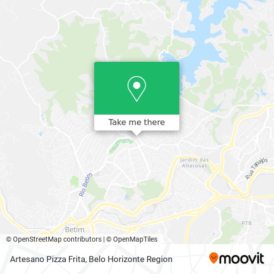 Artesano Pizza Frita map