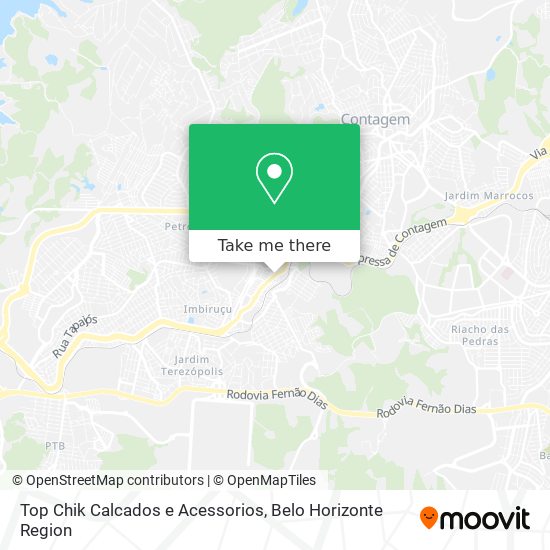 Top Chik Calcados e Acessorios map