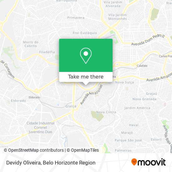 Devidy Oliveira map