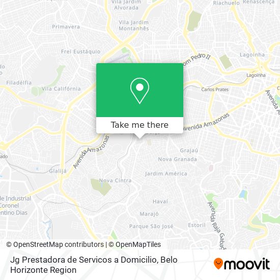 Mapa Jg Prestadora de Servicos a Domicilio