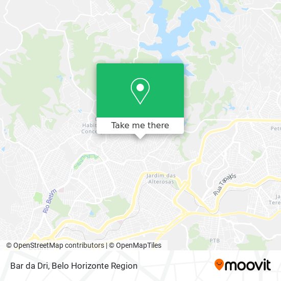 Bar da Dri map