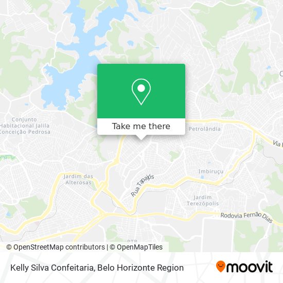 Kelly Silva Confeitaria map