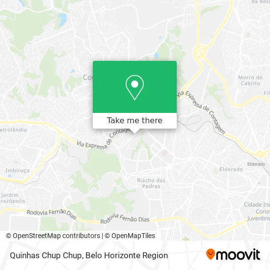 Quinhas Chup Chup map
