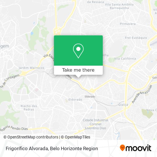 Frigorífico Alvorada map