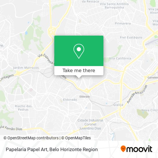 Papelaria Papel Art map