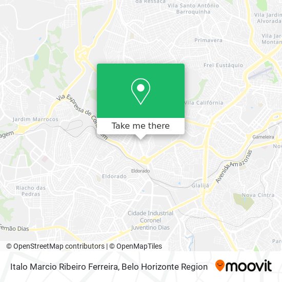 Italo Marcio Ribeiro Ferreira map