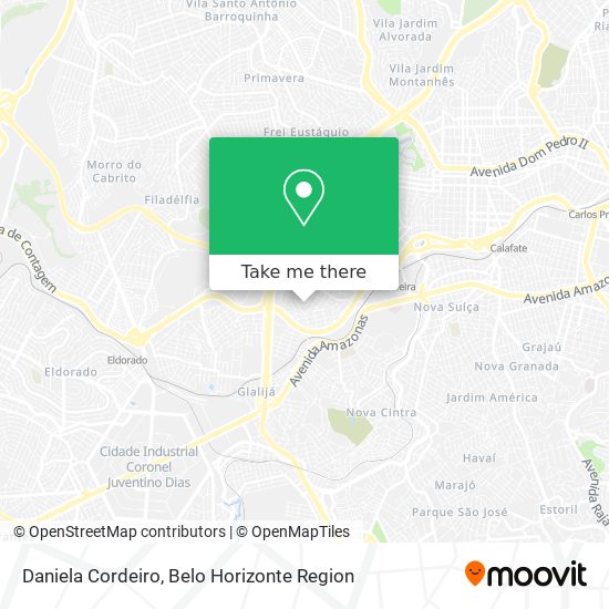 Daniela Cordeiro map