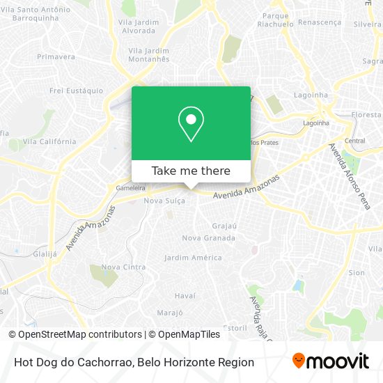 Hot Dog do Cachorrao map