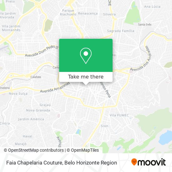 Faia Chapelaria Couture map