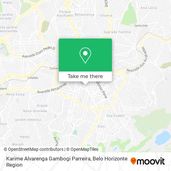 Karime Alvarenga Gambogi Parreira map