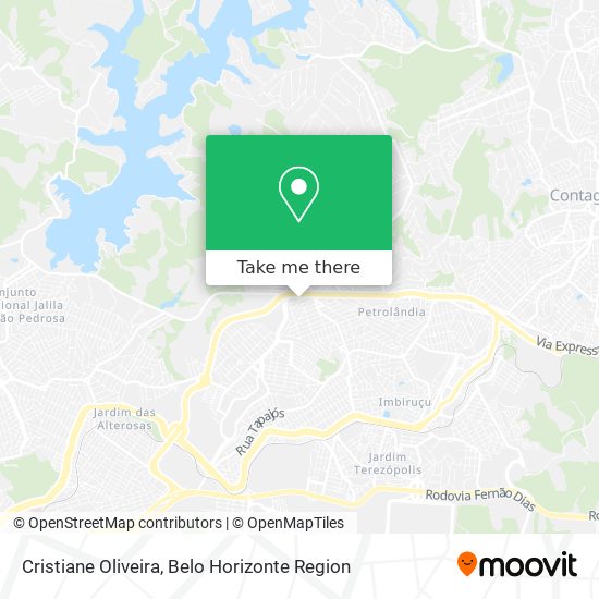 Cristiane Oliveira map