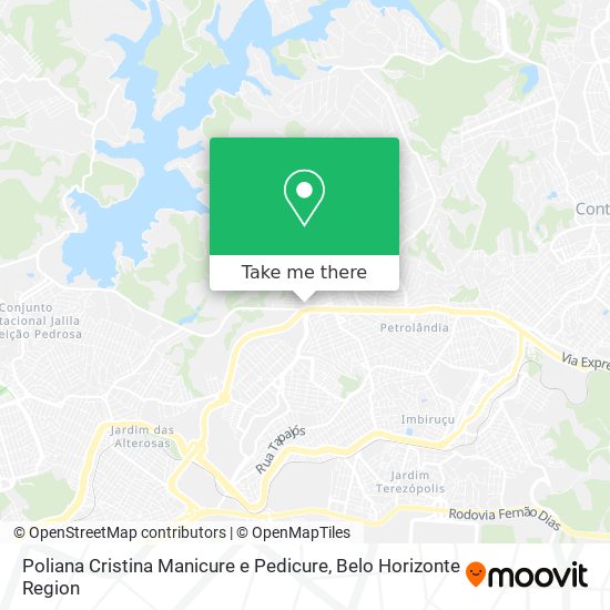 Poliana Cristina Manicure e Pedicure map