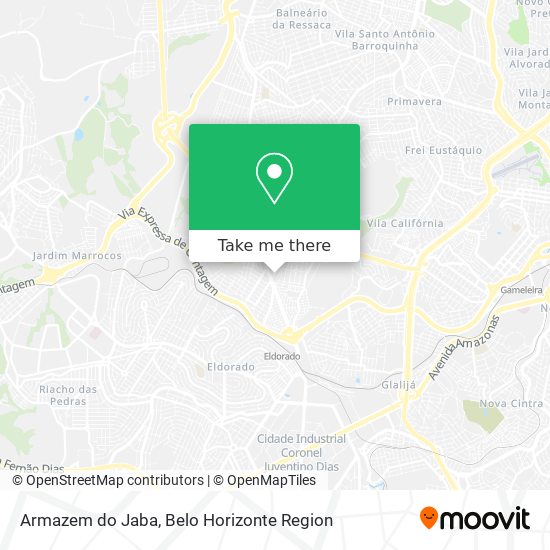 Armazem do Jaba map