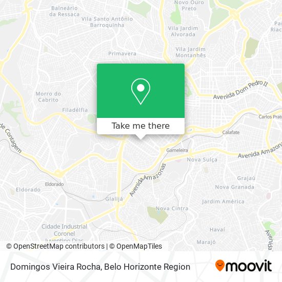 Domingos Vieira Rocha map