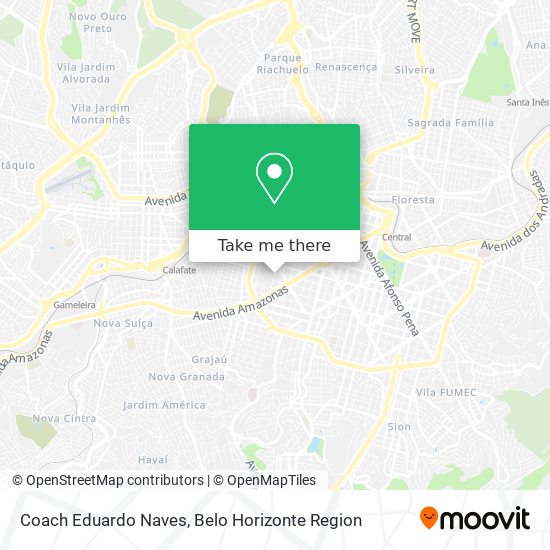 Coach Eduardo Naves map