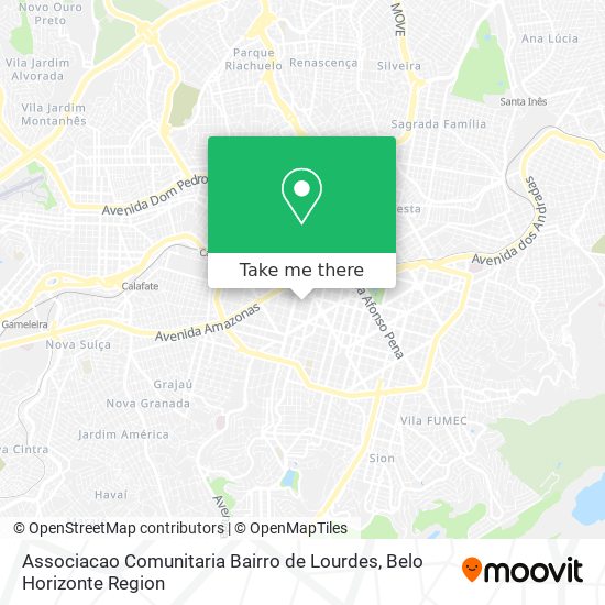 Associacao Comunitaria Bairro de Lourdes map