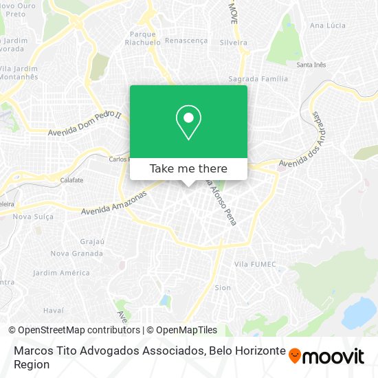 Marcos Tito Advogados Associados map