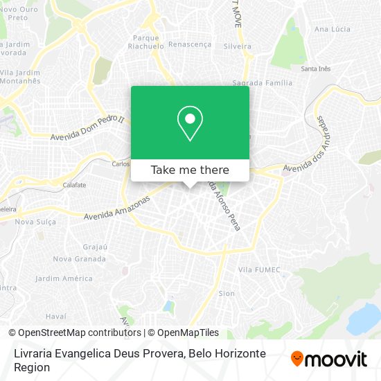 Livraria Evangelica Deus Provera map