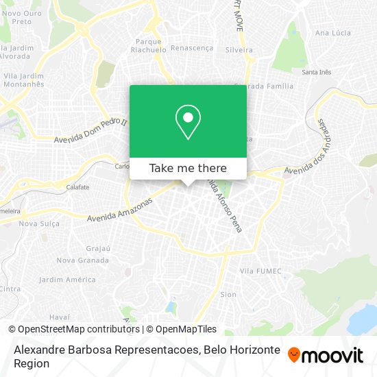 Alexandre Barbosa Representacoes map