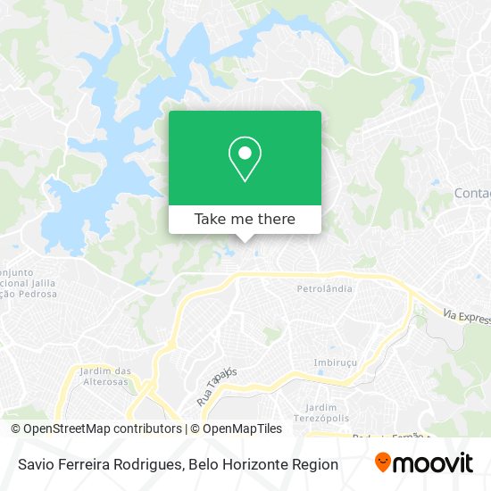 Savio Ferreira Rodrigues map