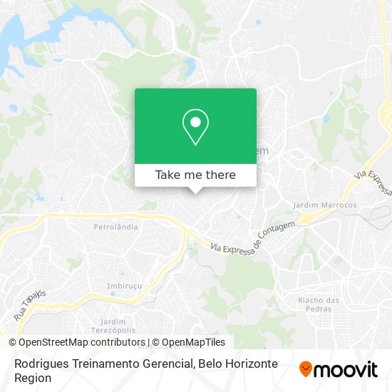 Rodrigues Treinamento Gerencial map