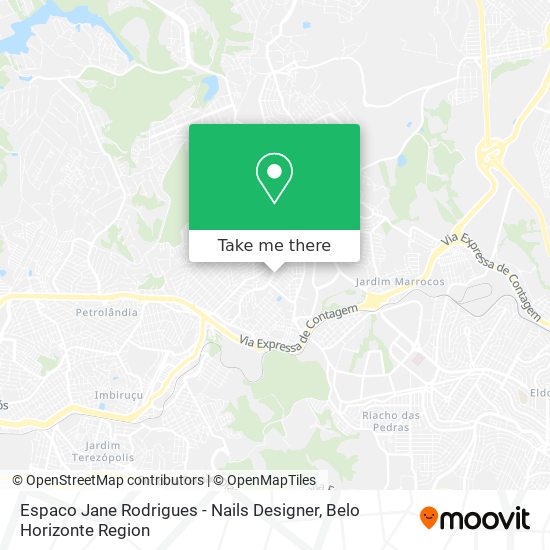Espaco Jane Rodrigues - Nails Designer map