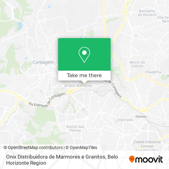 Onix Distribuidora de Marmores e Granitos map