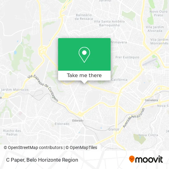 C Paper map