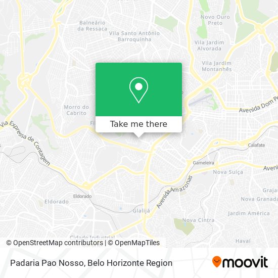 Padaria Pao Nosso map