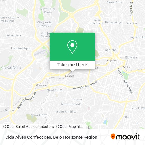 Cida Alves Confeccoes map