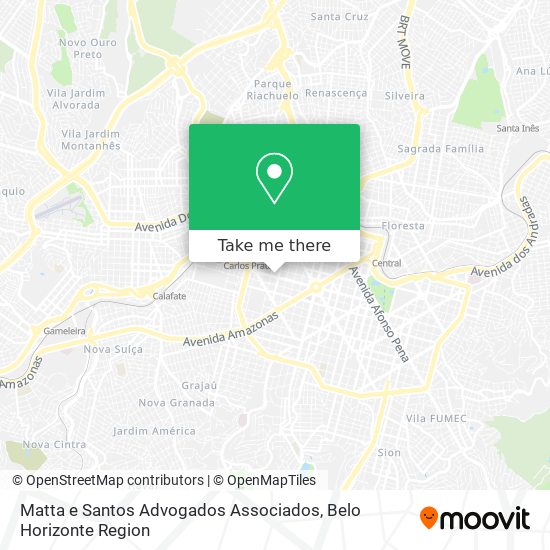 Matta e Santos Advogados Associados map
