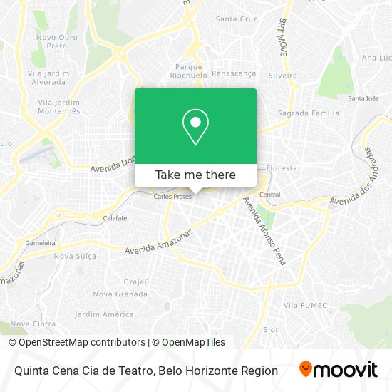 Quinta Cena Cia de Teatro map