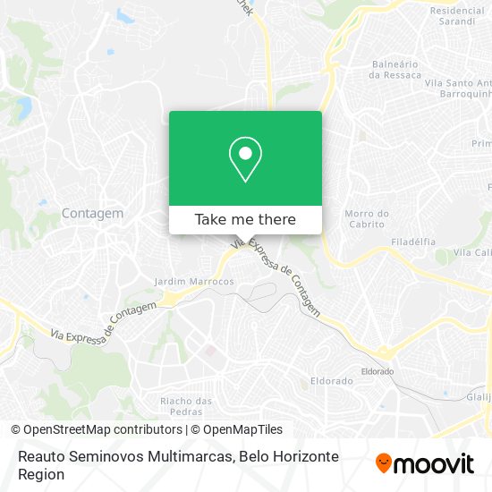 Reauto Seminovos Multimarcas map